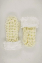 Fur & Knit pirštinės